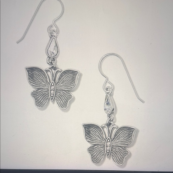 🦋🆕🦋 Brighton Everbloom Flutter French Earrings NWT $62